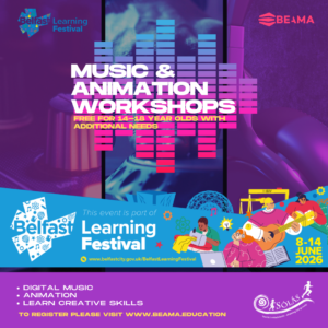 Music Production and Animation workshops - Belfast Festival of Learning